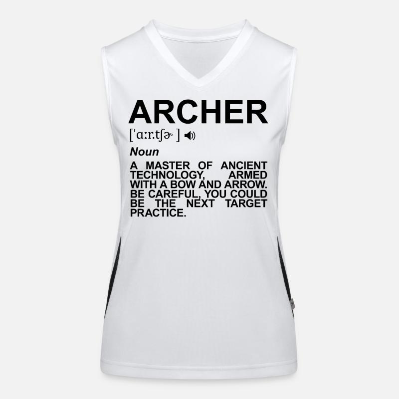 Archer Meaning Women's Functional Contrast Tank Top