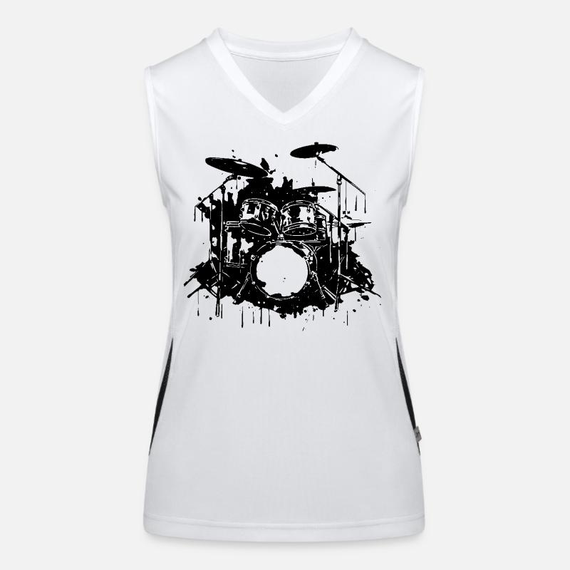 Percussion Débardeur respirant contrasté Femme