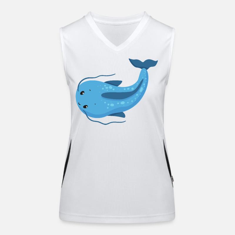 Distinctive catfish Women's Functional Contrast Tank Top