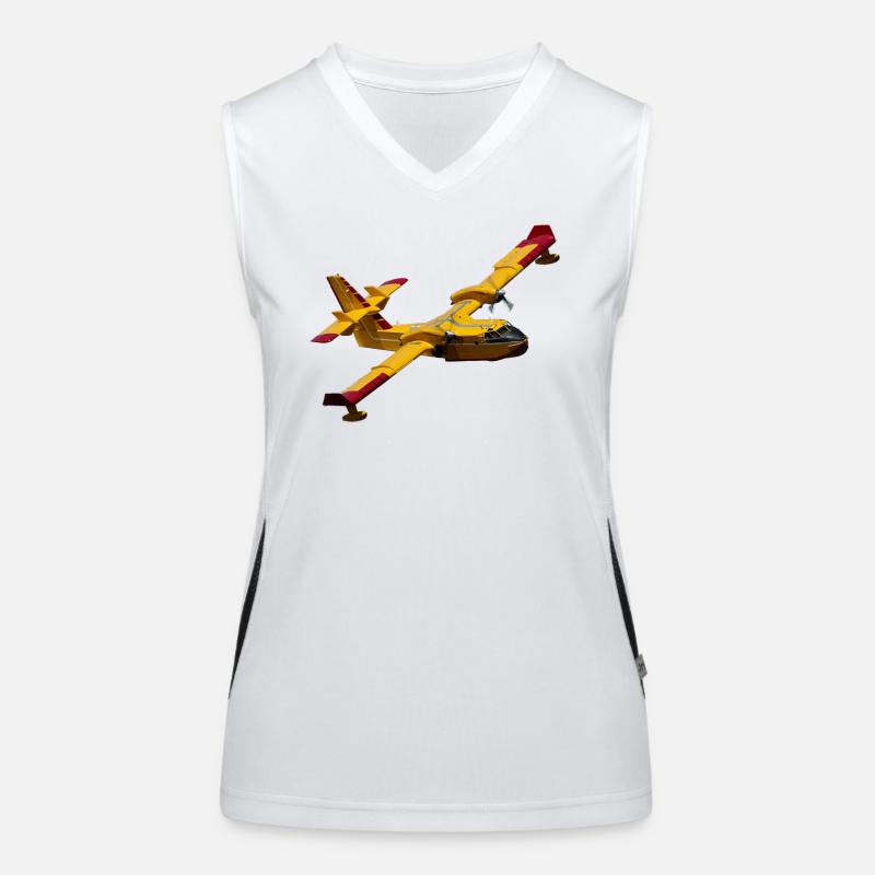 CL-415 Funktionelles Kontrast-Tank Top für Frauen