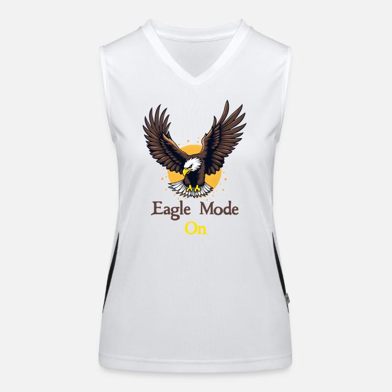Eagle Mode : On Funktionelles Kontrast-Tank Top für Frauen