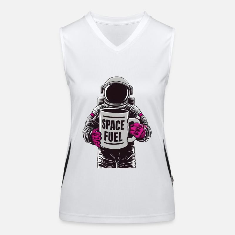 Carburant spatial Débardeur respirant contrasté Femme