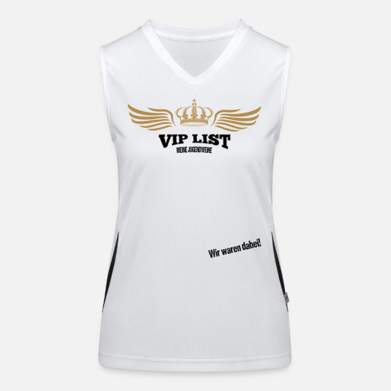 Jugendweihe Gästebuch - Jugendweihe 2026 Funktionelles Kontrast-Tank Top für Frauen