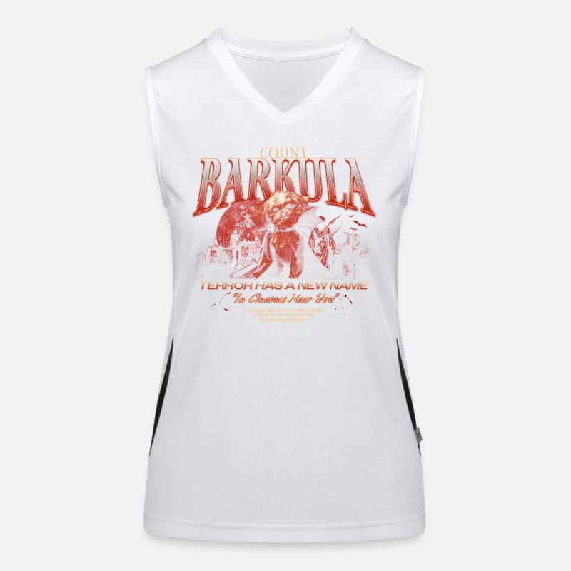 Count Barkula – Horror meets Humor Women's Functional Contrast Tank Top