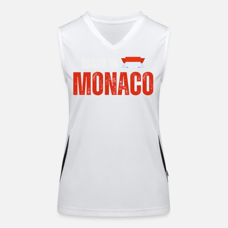 Made in Monaco, Monegasque pride Women's Functional Contrast Tank Top