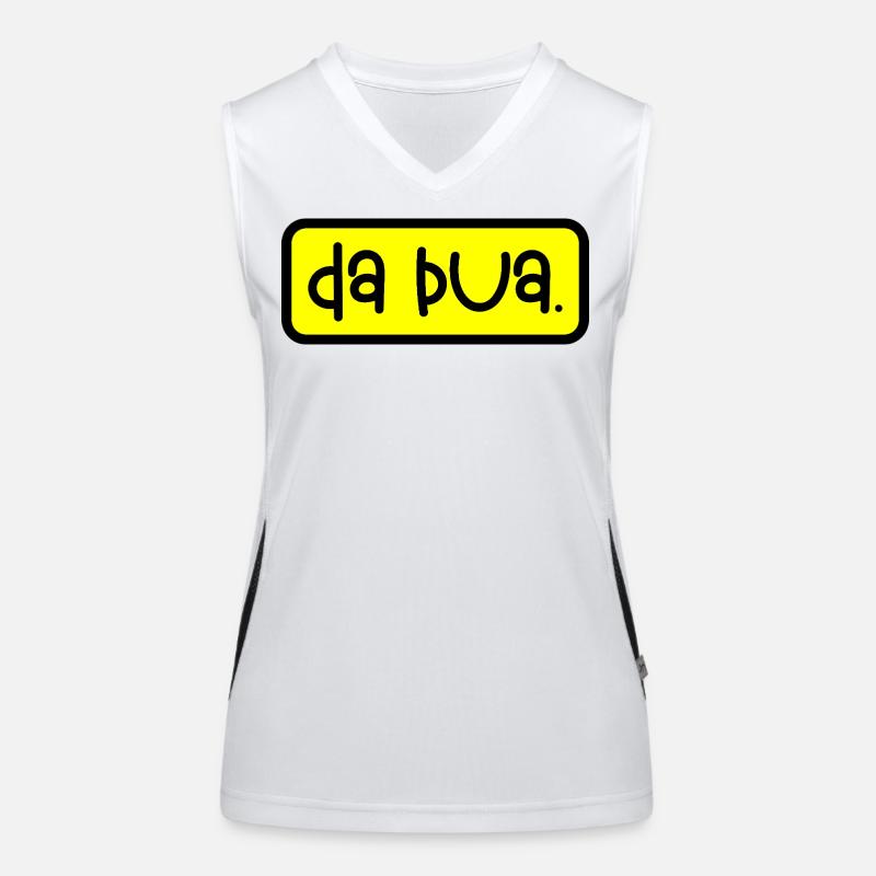 da Bua Funktionelles Kontrast-Tank Top für Frauen