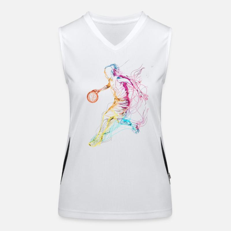 Basketball player Women's Functional Contrast Tank Top