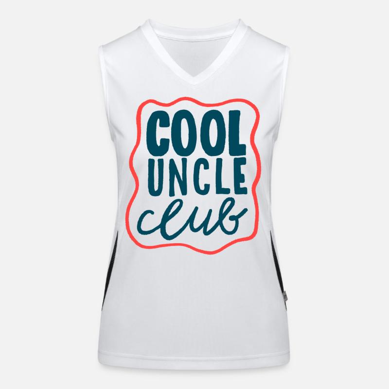 Cool Uncle Club - Déclaration de Cooles Débardeur respirant contrasté Femme