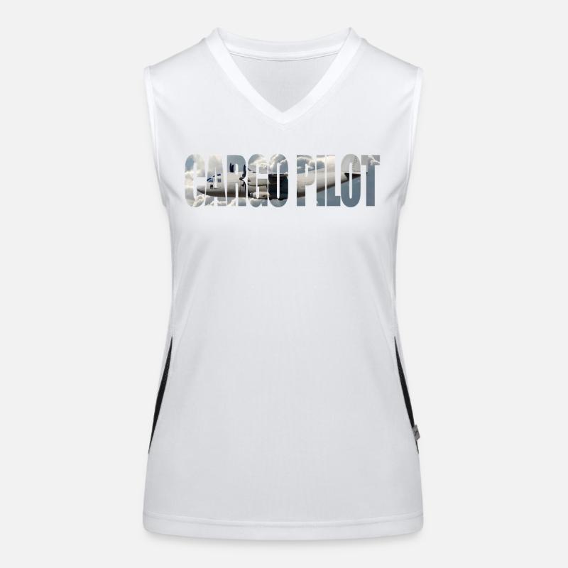 Cargo pilot C-27 Funktionelles Kontrast-Tank Top für Frauen