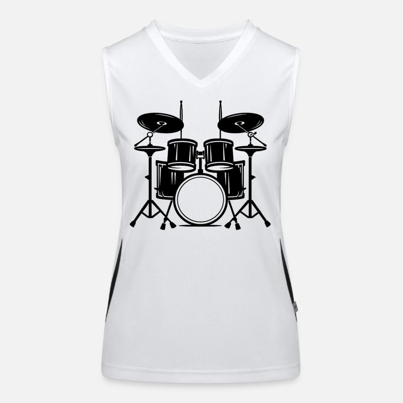 Percussion Débardeur respirant contrasté Femme