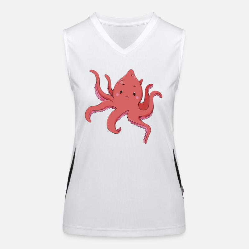 Octopus Women's Functional Contrast Tank Top