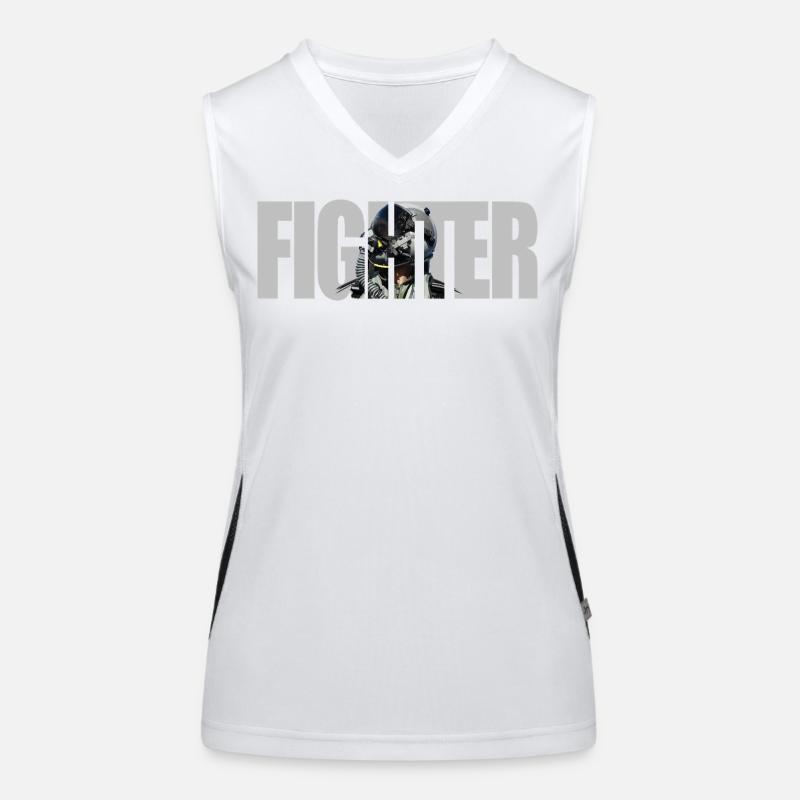 Fighter Funktionelles Kontrast-Tank Top für Frauen