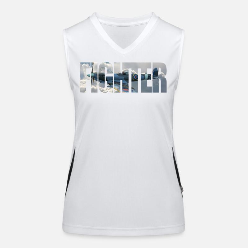 Chasseur Spitfire Débardeur respirant contrasté Femme