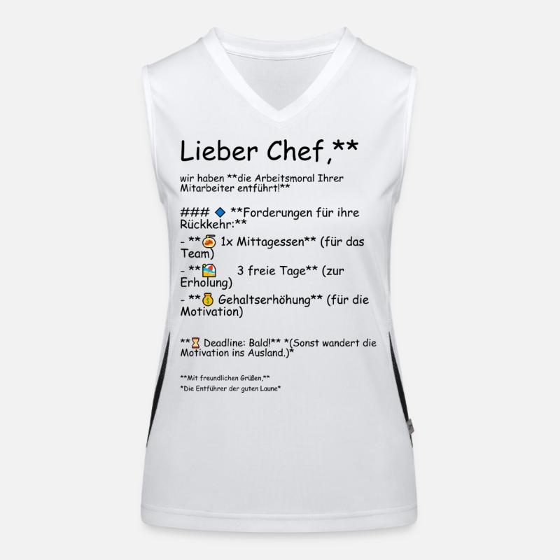 Work ethic Women's Functional Contrast Tank Top