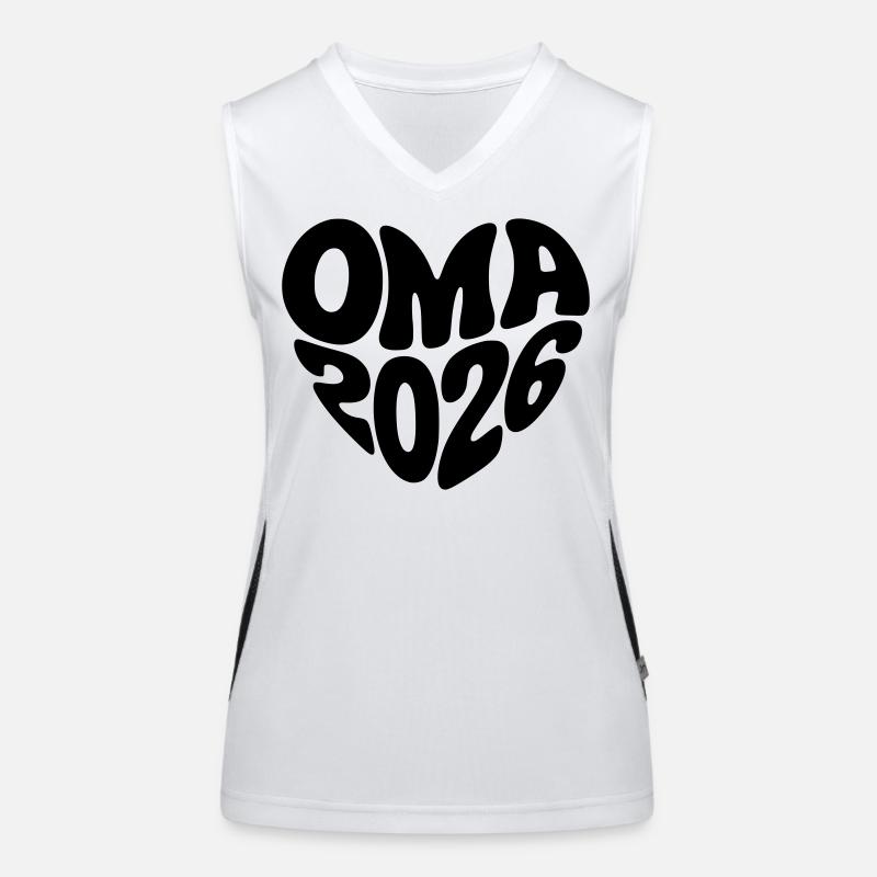 Oma 2026 Funktionelles Kontrast-Tank Top für Frauen