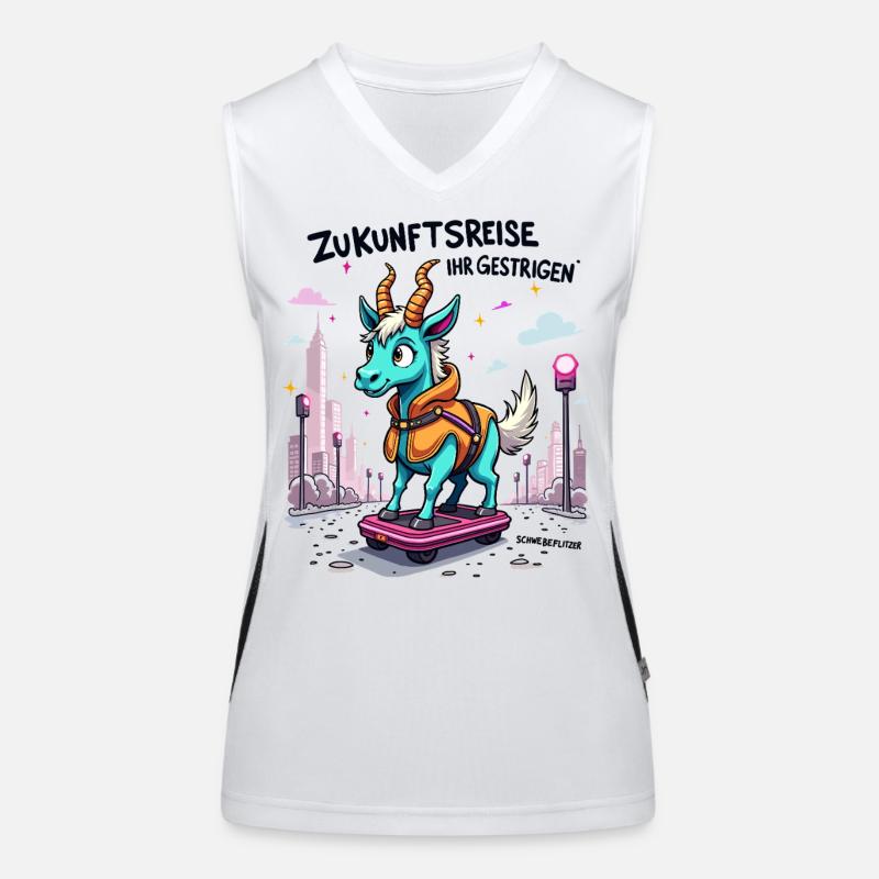 Goat Roller Board Speedster Women's Functional Contrast Tank Top