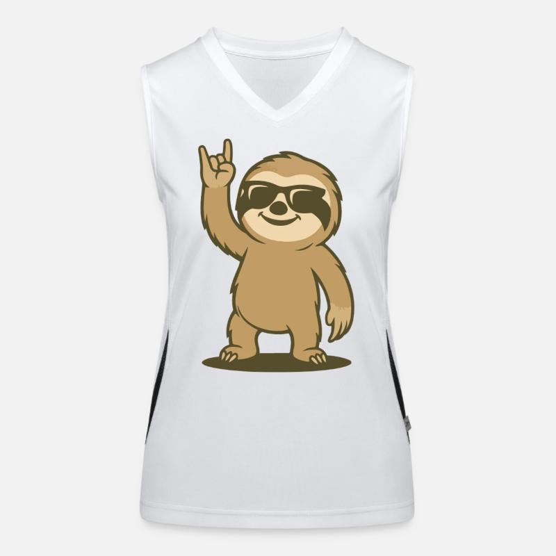 Lazy Rock Vibes Women's Functional Contrast Tank Top