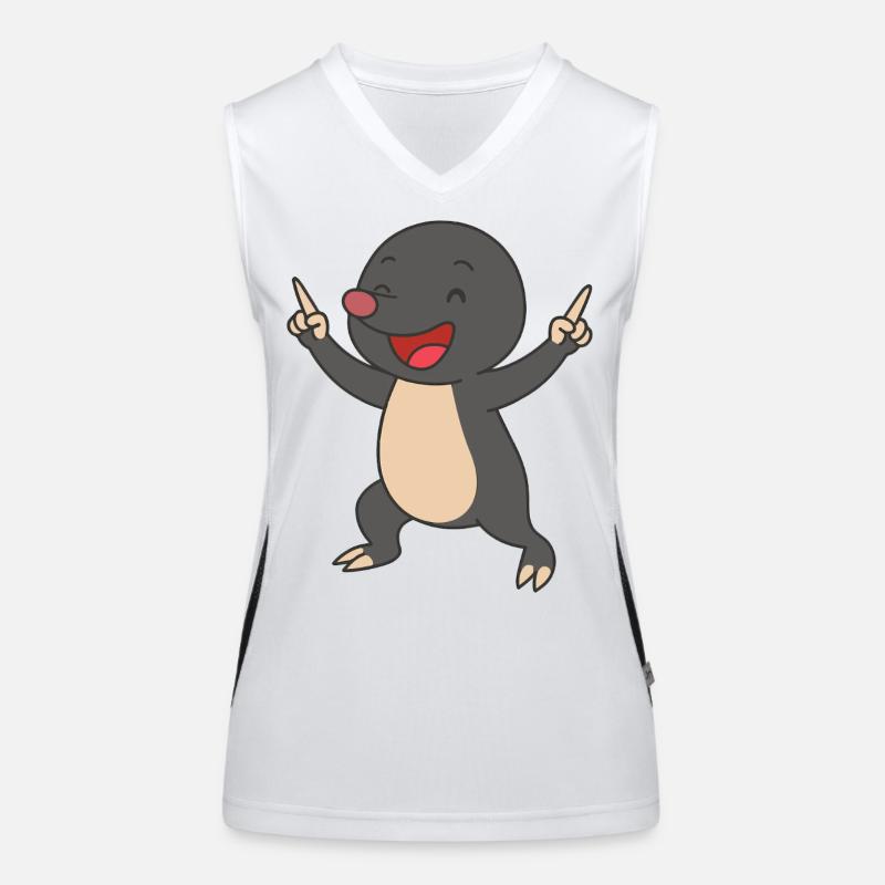 Happy Mole Women's Functional Contrast Tank Top