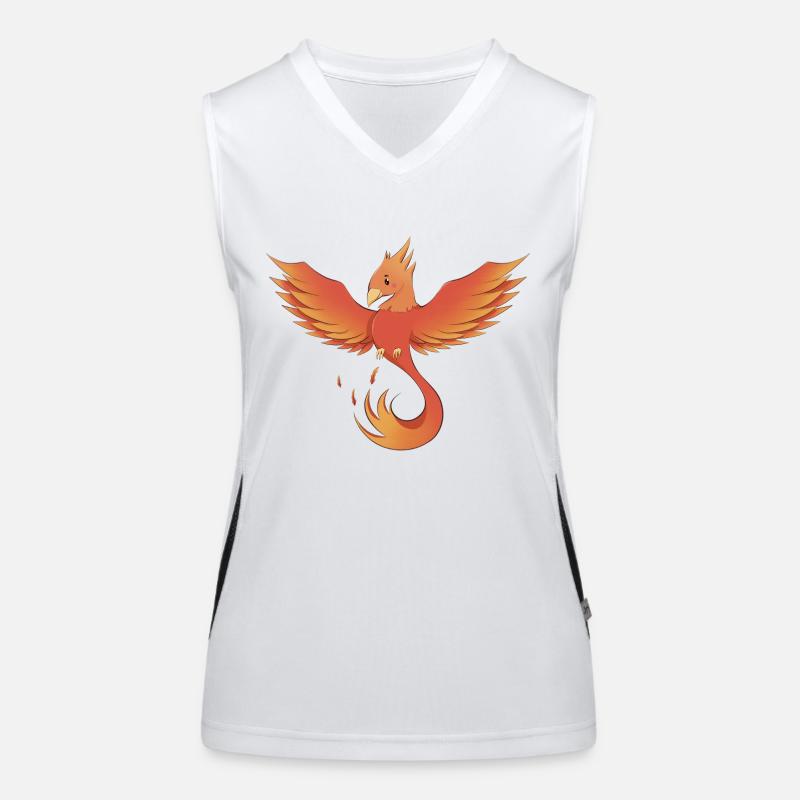 Phönix Funktionelles Kontrast-Tank Top für Frauen