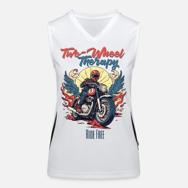 Two-Wheel Therapy Women's Functional Contrast Tank Top