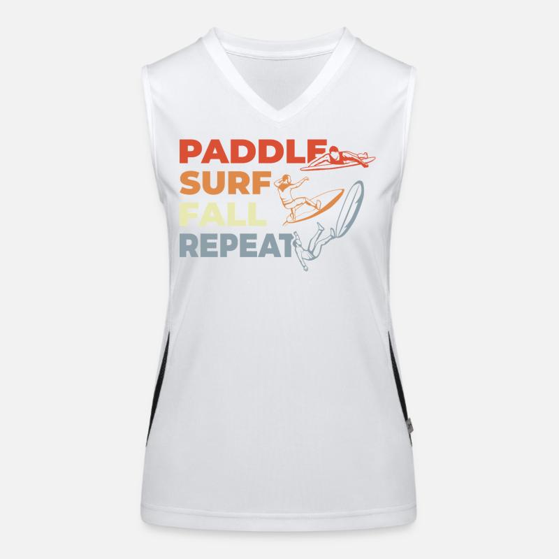 Paddle Surf Répéter Débardeur respirant contrasté Femme