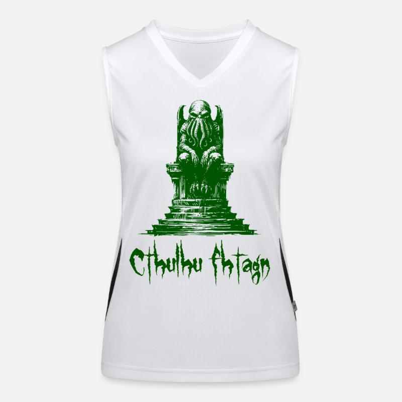 Statue de Cthulhu Débardeur respirant contrasté Femme