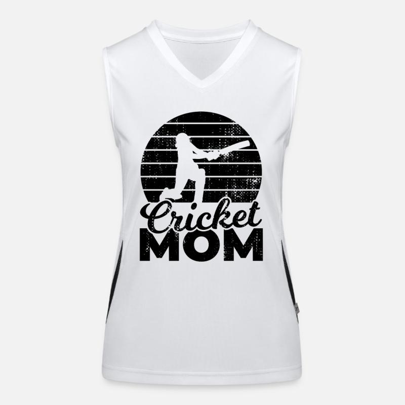 Kricket Mutter Funktionelles Kontrast-Tank Top für Frauen