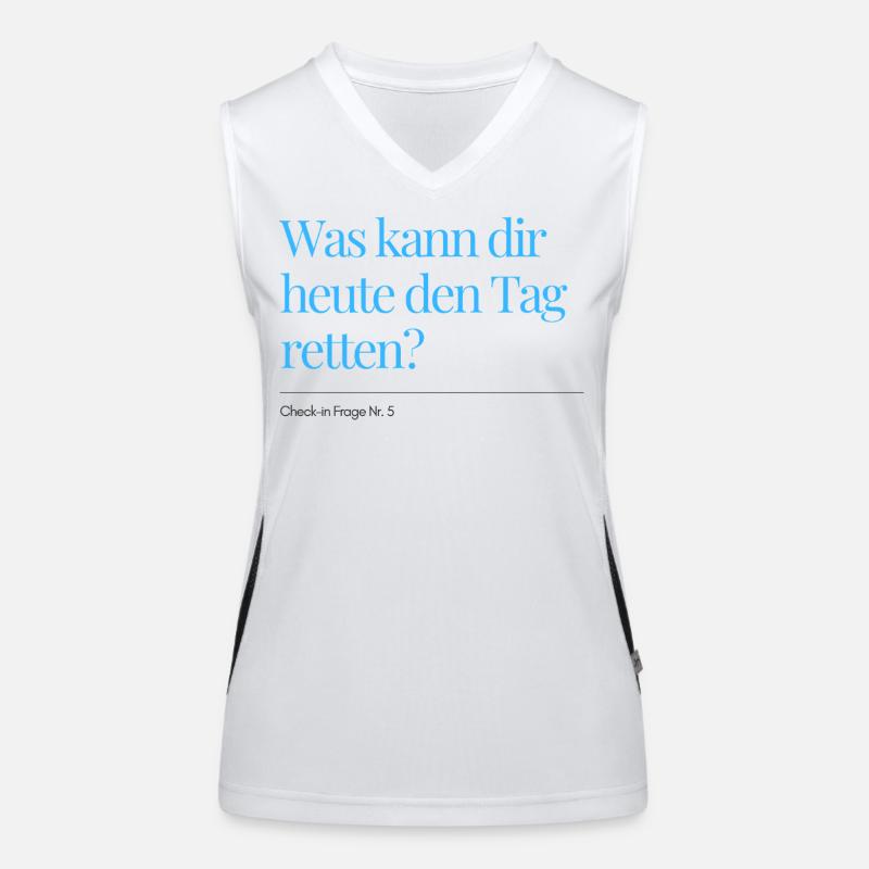 Question n° 5 Débardeur respirant contrasté Femme
