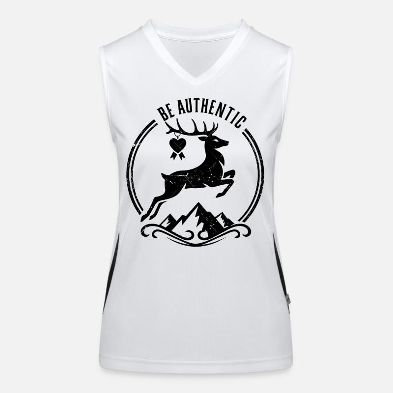 Leaping Deer Women's Functional Contrast Tank Top