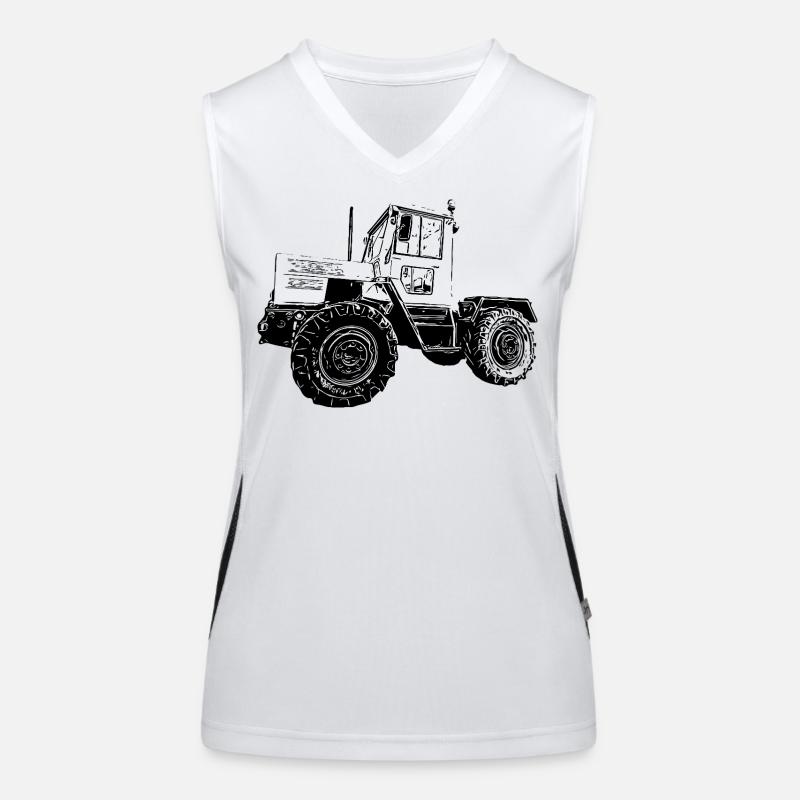 Power on four wheels Women's Functional Contrast Tank Top