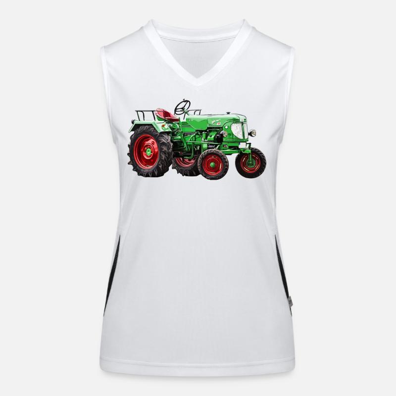 Schlepper ADN Funktionelles Kontrast-Tank Top für Frauen