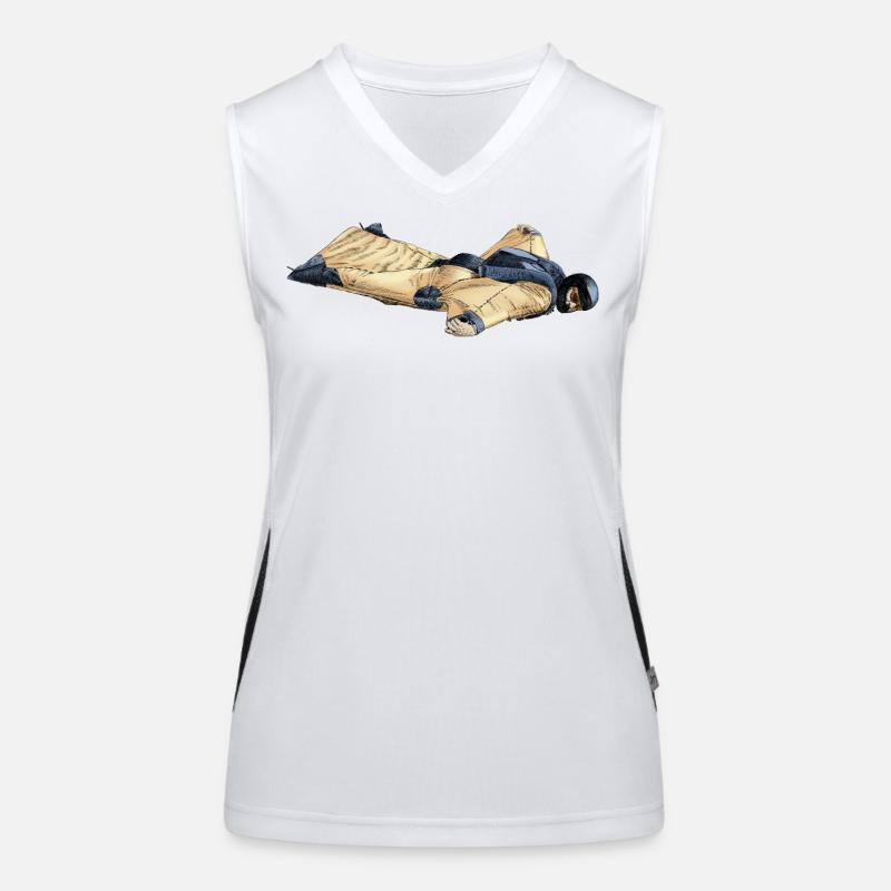Wingsuit Funktionelles Kontrast-Tank Top für Frauen
