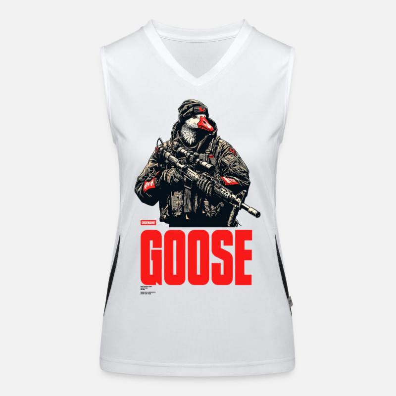 Codename Goose Funktionelles Kontrast-Tank Top für Frauen