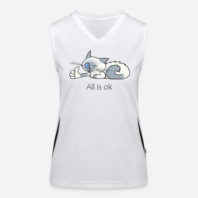 Jazz is ok Women's Functional Contrast Tank Top