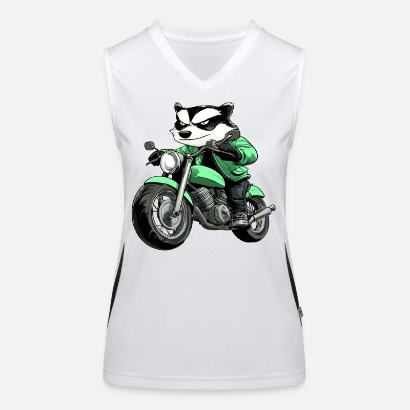 Badger Motorcycle Women's Functional Contrast Tank Top