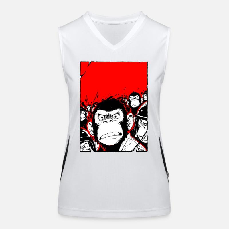 Monkey Rebellion Women's Functional Contrast Tank Top