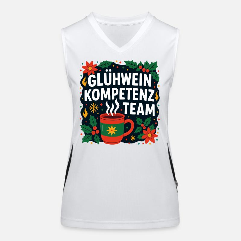 Mulled Wine Team Women's Functional Contrast Tank Top