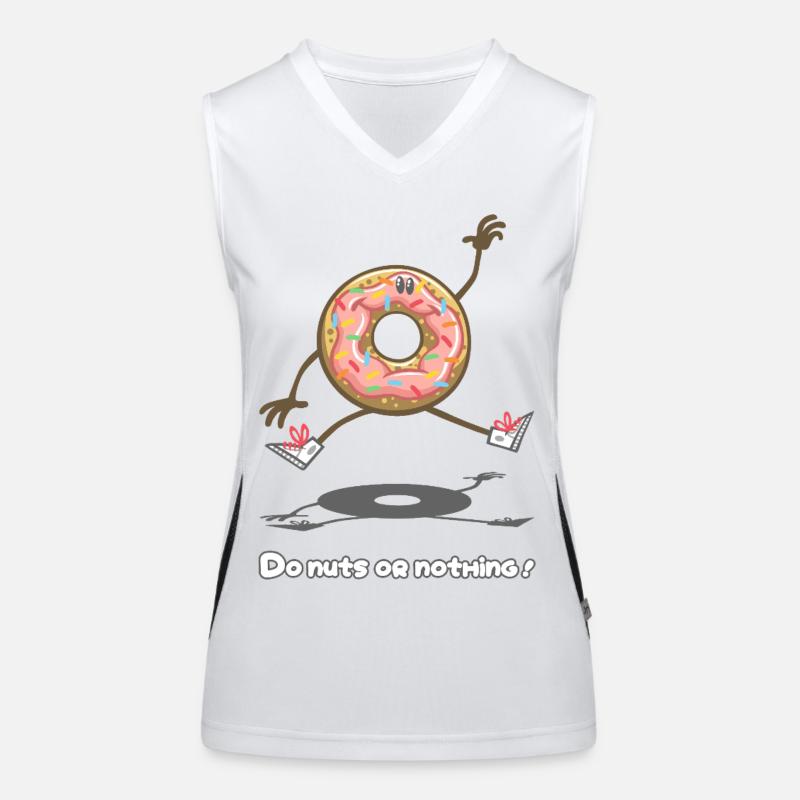 Verrückt machen oder nichts ! Funktionelles Kontrast-Tank Top für Frauen