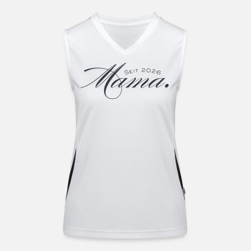 Mama 2026 Mom 2026 Funktionelles Kontrast-Tank Top für Frauen