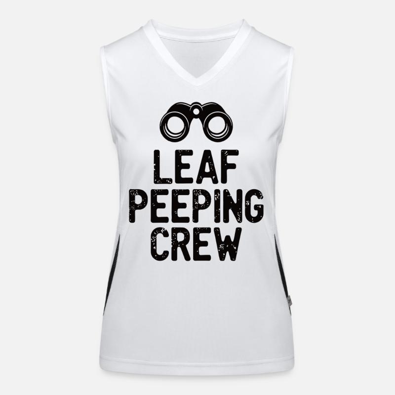 Citation de Leaf Peeping Crew Débardeur respirant contrasté Femme
