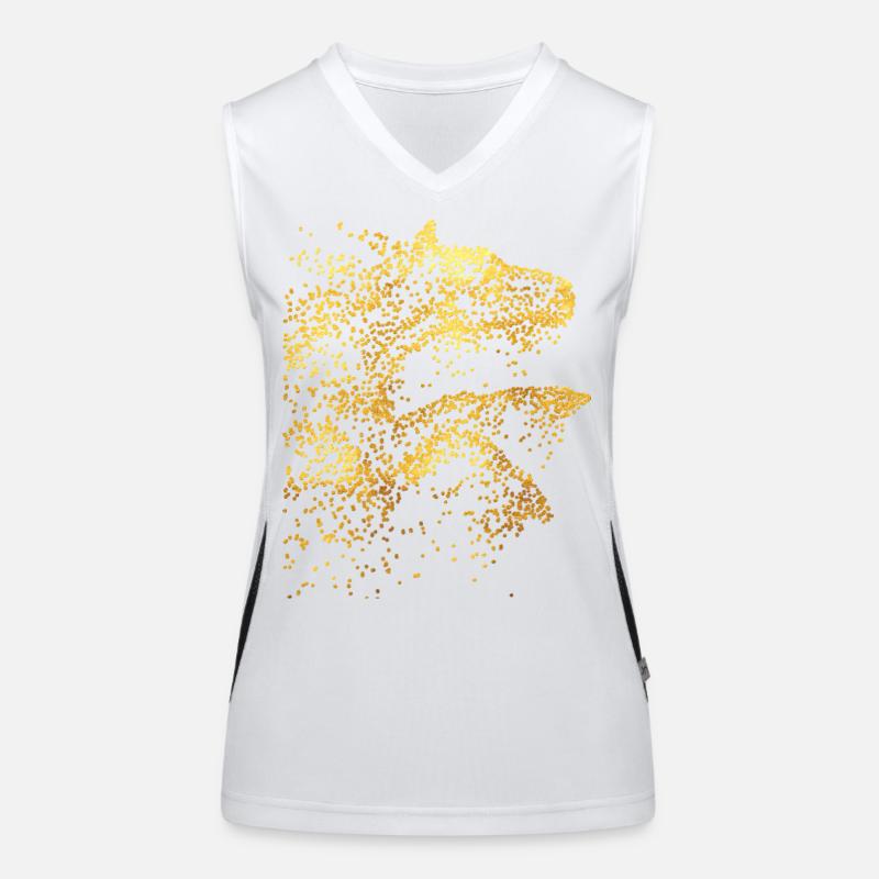 cavalier - école d’équitation - Cheval - Chevaux de voltige Débardeur respirant contrasté Femme