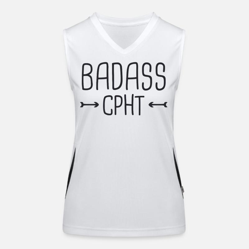 CPhT Badass Pharmacy Women's Functional Contrast Tank Top