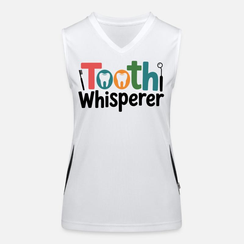 Leben als Dentaltechniker Funktionelles Kontrast-Tank Top für Frauen