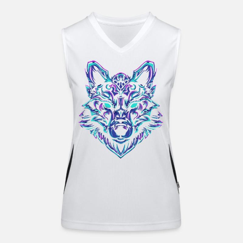 NéonWolf Débardeur respirant contrasté Femme