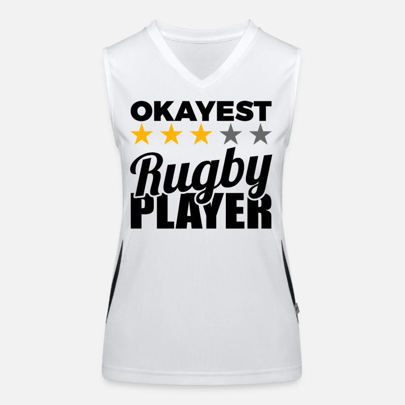 Rugby Player Women's Functional Contrast Tank Top
