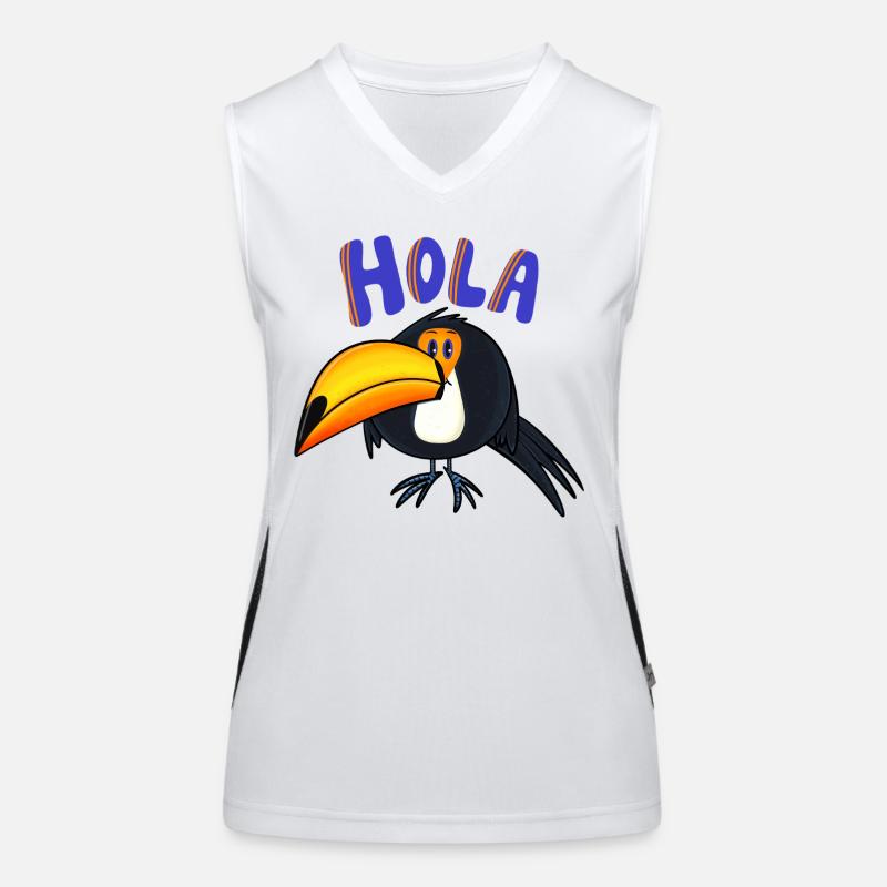 Hola Toucan Débardeur respirant contrasté Femme
