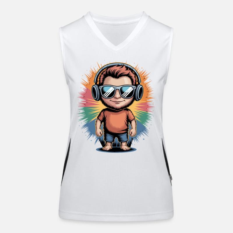 Rainbow Beats Avatar Women's Functional Contrast Tank Top