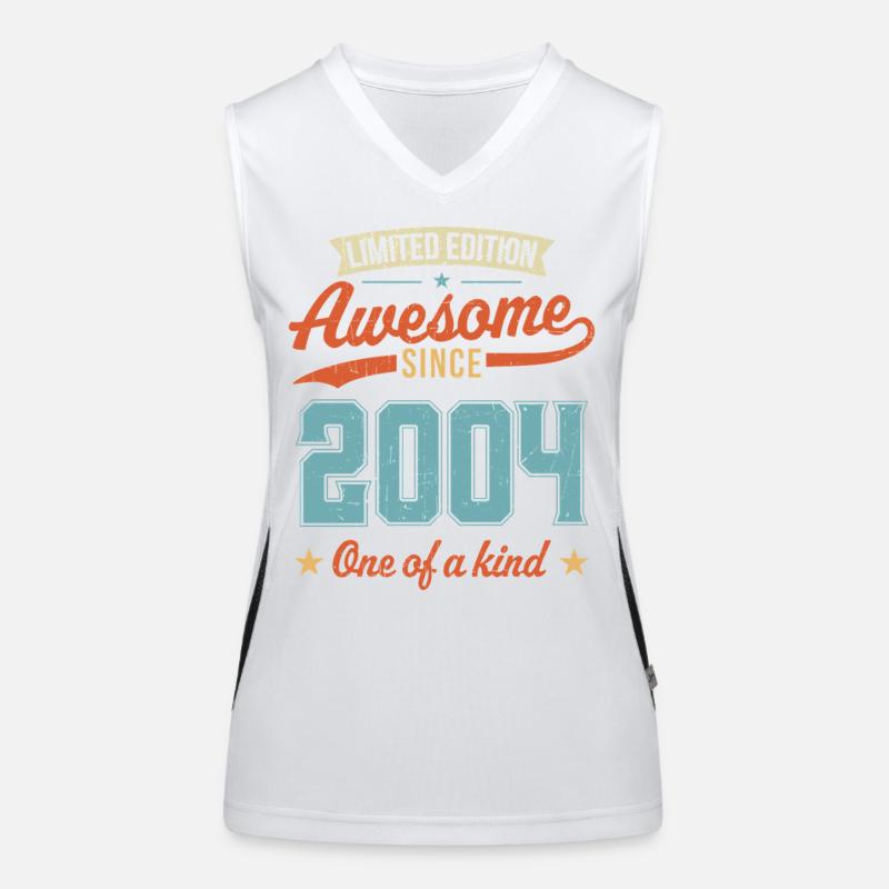 Awesome Since 2004 Women's Functional Contrast Tank Top