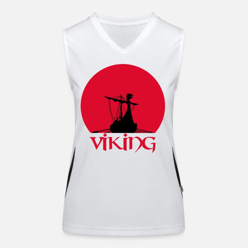 Drakkar viking Débardeur respirant contrasté Femme