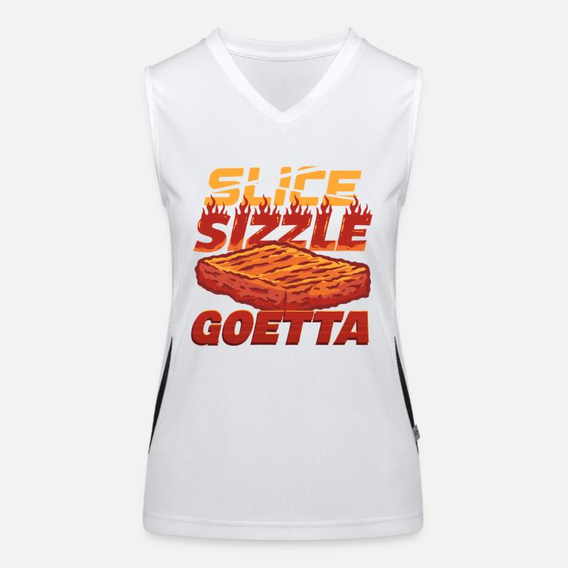 Goetta Wurst Funktionelles Kontrast-Tank Top für Frauen